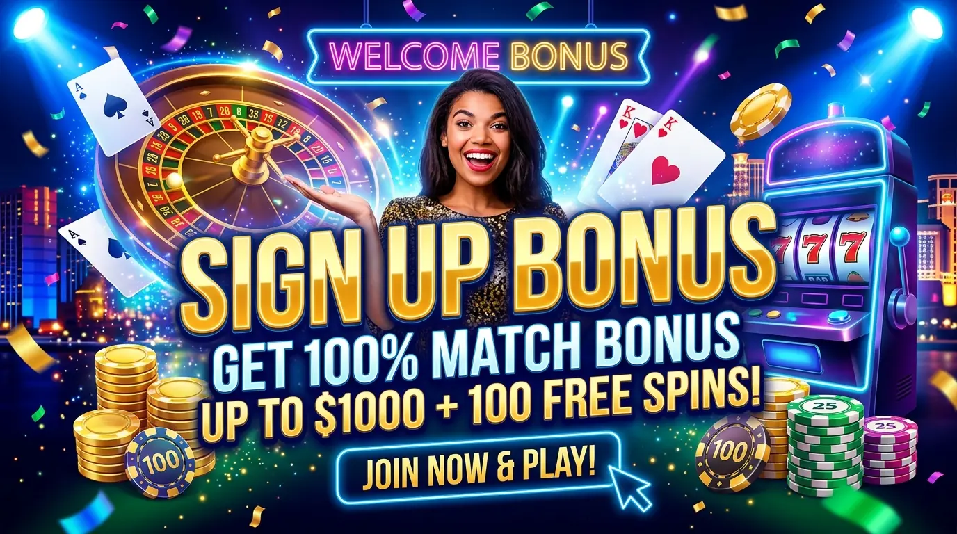 Crazy Star casino sign up bonus
